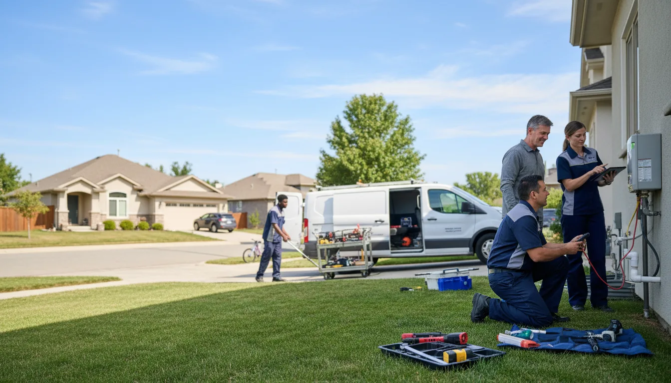 Tankless water heater service in West Liberty, IL